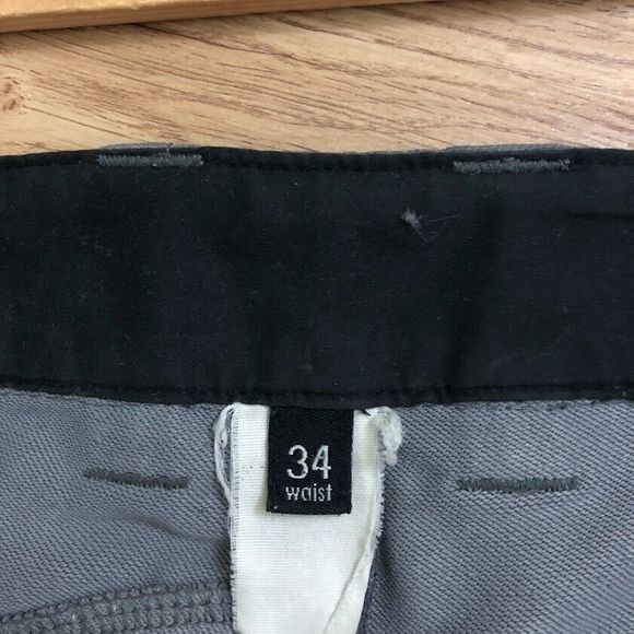 SWRVE Shorts Mens 34 Gray Transverse Shorts  11 In Inseam - Picture 4 of 6